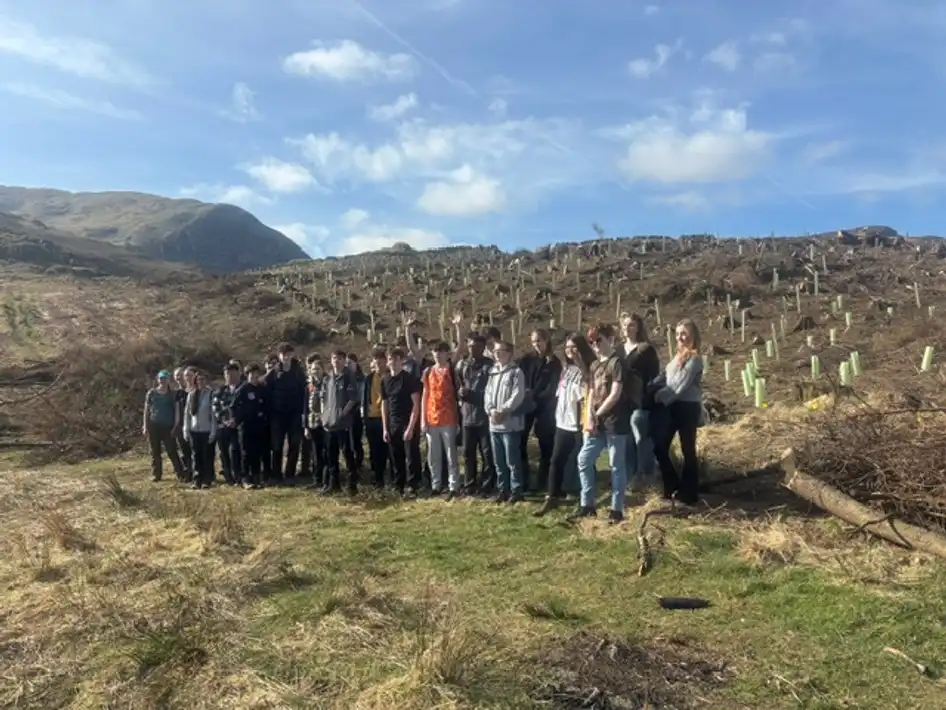 group of young adults in the lakes